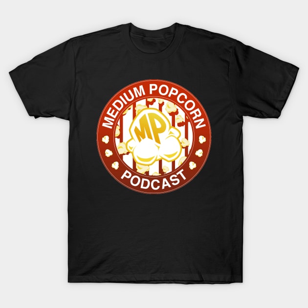 Medium Popcorn Logo T-Shirt by Medium Popcorn